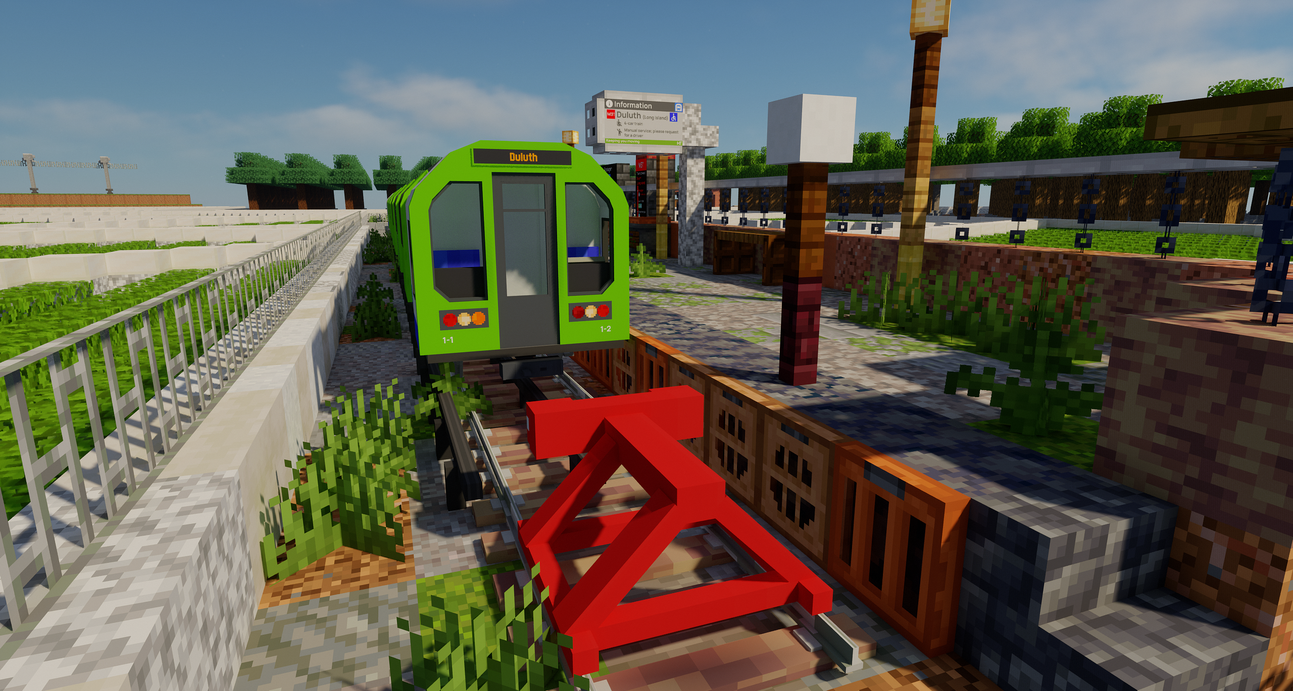 An image of a Line M31 train at Roslagen station.