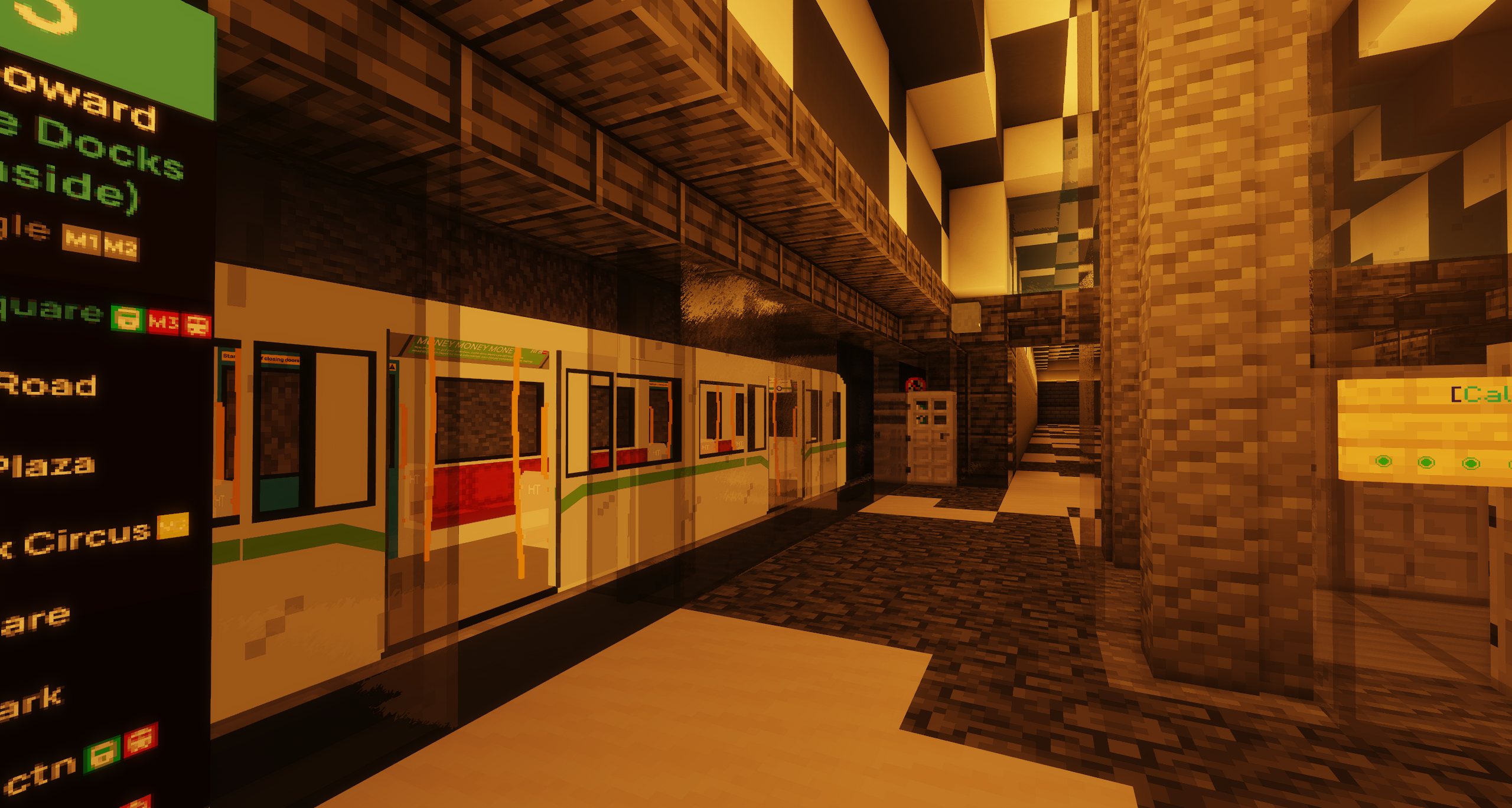 An image of Platform Screen Doors at Sergels Square station.